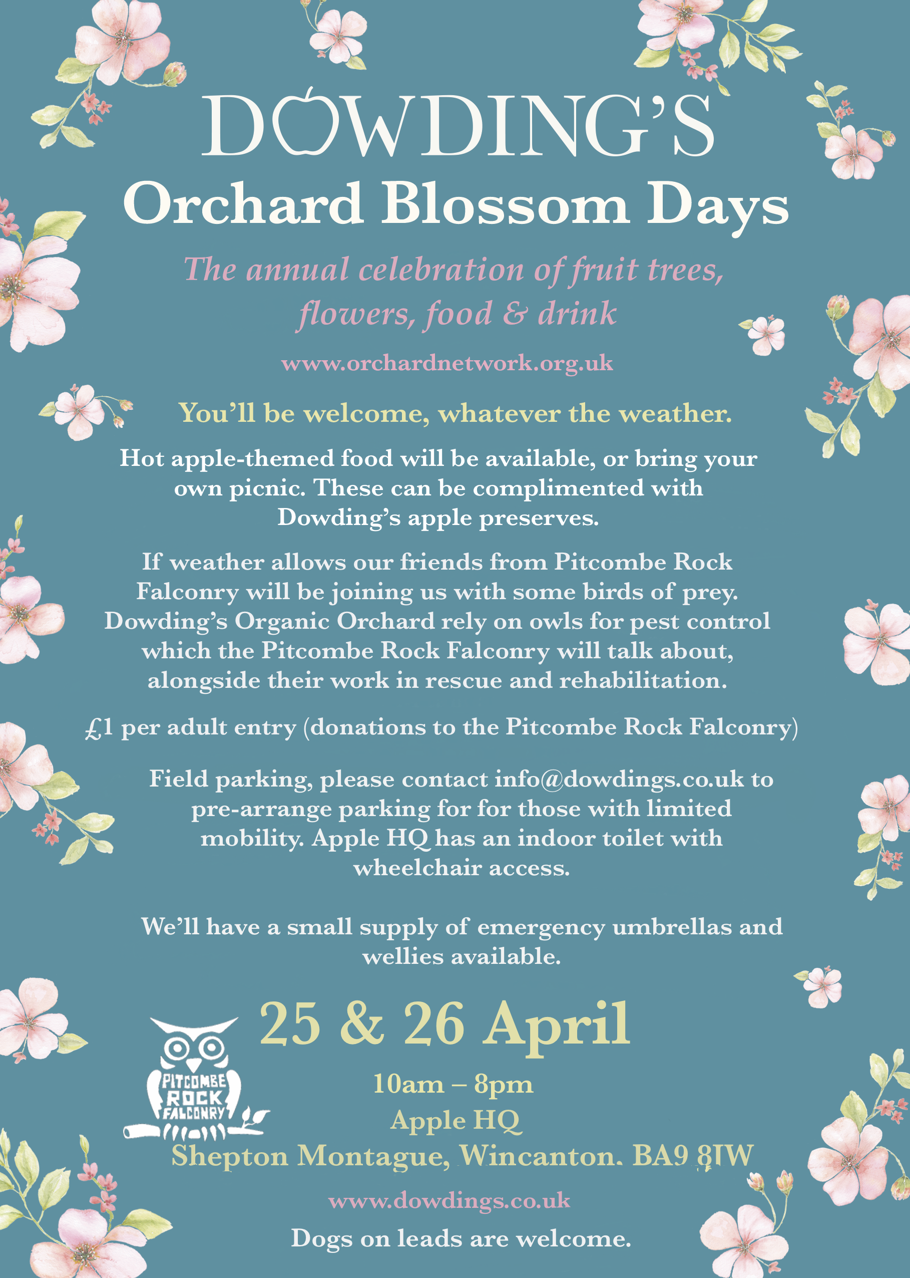 Blossom day 26 poster | dowding's Blossom day 26 poster